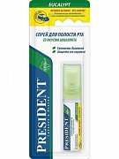 PresiDENT Спрей для полости рта Эвкалипт без спирта 20 мл