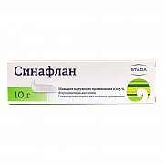 Синафлан мазь для наружного применения 0,025% туба 10 г Синафлан
