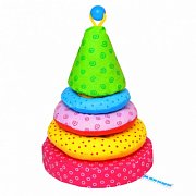 Мякиши Игрушка Пирамидка 031 5 предметов