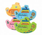 Курносики Термометр для ванной Пароходик