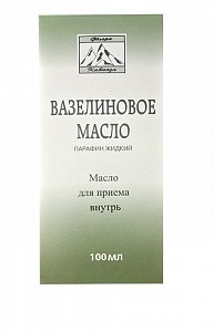 Вазелиновое масло для приема внутрь 100 мл Флора кавказа
