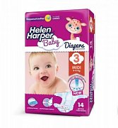 Helen Harper Подгузники Baby Midi 4-9 кг 14 шт. Helen Harper Подгузники Baby Midi 4-9 кг 14 шт.