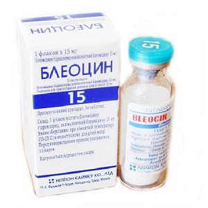 Блеоцин лиофилизат для приготовления раствора для инъекций 15 мг флакон 1 шт.