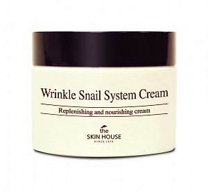The Skin House Крем для лица с экстрактом улитки омолаживающий Wrinkle Snail System Cream 50 мл