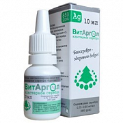Витаргол жидкость 10 мл флак кап.