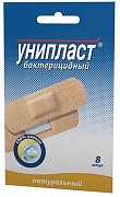 Лейкопластырь бактерицидный 1,9 см x 7,2 см 8 шт. Унипласт Лейкопластырь бактерицидный 1,9 см x 7,2 см 8 шт. Унипласт
