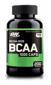 Optimum Nutrition BCAA 1000 Аминоксилоты капсулы 200 шт.
