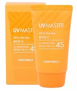 Tony Moly Крем солнцезащитный UV Master All in One Sun SPF45 PA+++ 50 мл