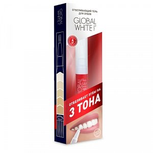 Global White Гель отбеливающий для зубов карандаш-аппликатор 5 мл
