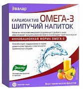 Кардиоактив Омега-3 напиток 7 г пакетики 10 шт. Эвалар (БАД) Кардиоактив Омега-3 напиток 7 г пакетики 10 шт. Эвалар (БАД)