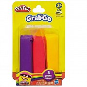 Play Doh Набор Grab&Go из 3 цветов в ассортименте