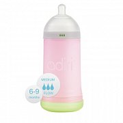 Adiri Бутылочка NxGen Medium Flow Pink 6-9 мес. 281 мл
