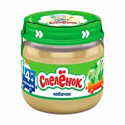 Спелёнок Пюре Кабачок с 4 мес. 80 г