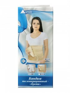 Крейт Бандаж Б-333 послеоперационный белый р.6