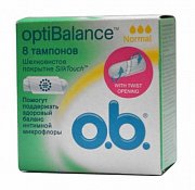 o.b. Optibalance Тампоны Normal 8 шт. o.b. Optibalance Тампоны Normal 8 шт.