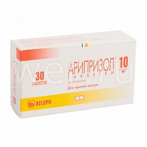 Арипризол таблетки 10 мг 30 шт.