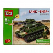 Город Мастеров BB-8826-R Конструктор Танк Тигр 164 Детали Город Мастеров BB-8826-R Конструктор Танк Тигр 164 Детали