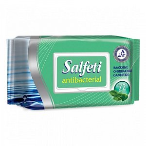 Salfeti [Салфети] Antibacterial Салфетки влажные антибактериальные №72