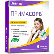 Примасорб энтеросорбент порошок пакетики-саше 5 шт. Эвалар (БАД) Примасорб энтеросорбент порошок пакетики-саше 5 шт. Эвалар (БАД)