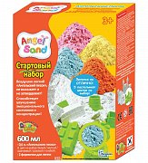 Angel Sand ma07015х набор для творчества голубой 0,6 л +формочки Angel Sand ma07015х набор для творчества голубой 0,6 л +формочки