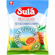 дубльЛеденцы Зула (Sula) мультивитамин 60г б сах