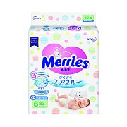 Merries Подгузники р.S 4-8 кг 82 шт. Merries Подгузники р.S 4-8 кг 82 шт.
