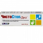 Чистостоп-Део крем против потоотделения для рук ног 50 мл