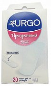 Лейкопластырь набор прозрачный 20 шт. Urgo