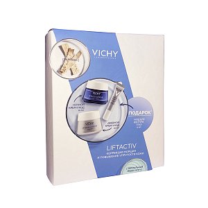 Vichy Промо набор Liftactiv Supreme Крем 50 мл+Ночной крем 50 мл+ подарок Крем для глаз 15 мл