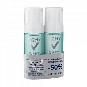 Vichy Промо набор Purete Thermale Пенка Очищающая 150 мл 2 шт.