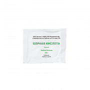 Борная кислота порошок для косметических средств 10 г Экотекс Борная кислота порошок для косметических средств 10 г Экотекс