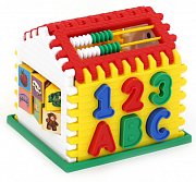Poltoys Логический сортер Домик PL7104 Poltoys Логический сортер Домик PL7104
