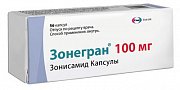 Зонегран капсулы 100 мг 56 шт. Зонегран капсулы 100 мг 56 шт.