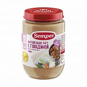 Semper Пюре Картофельное рагу с говядиной с 10 мес. 190 г Semper Пюре Картофельное рагу с говядиной с 10 мес. 190 г