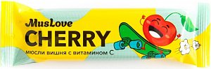 Батончик-мюсли Muslove 25г Вишня