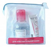 Bioderma Набор Sensibio Крем Light 15 мл + Мицеллярная вода H2O 100 мл Bioderma Набор Sensibio Крем Light 15 мл + Мицеллярная вода H2O 100 мл