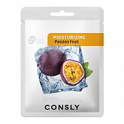Consly Маска тканевая увлажняющая с экстрактом маракуйи 20мл