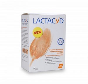 Lactacyd [Лактацид] салфетки для интимной гигиены 10 шт.