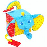 Мякиши Игрушка Кубик Слон 306 со звуковыми элементами Мякиши Игрушка Кубик Слон 306 со звуковыми элементами