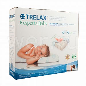 Trelax Respecta Baby Подушка ортопедическая с эффектом памяти для детей с 3-х лет П35