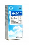 Назол спрей назальный дозированный 150 доз 0,025 мг доза 10 мл Назол спрей назальный дозированный 150 доз 0,025 мг доза 10 мл