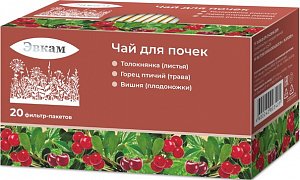 Чай для почек ф/пак 20 шт Эвкам