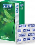 Vizit Презервативы Hi-Tech Ультратонкие 12 шт.