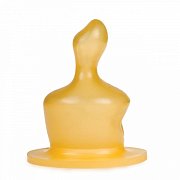 Canpol Соска анатомическая антиколиковая латексная поток для новорожденных 2 шт.