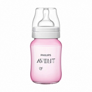 Avent SCF573 11 Бутылочка Classic+ для кормления Божья коровка 260 мл с1 мес.