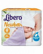 Libero Подгузники NewBorn до 2,5 кг 24 шт.