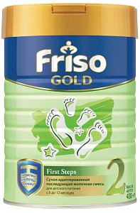 Friso Фрисолак 2 Молочная смесь Gold с 6 до 12 мес. 400 г