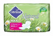 Libresse Natural Maxi Clip Normal Прокладки    10 шт.