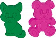 Полесье Формочки для песка и снега Котенок и медведь 7162