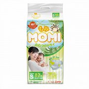 Momi Подгузники S 4-8 кг 82 шт. Momi Подгузники S 4-8 кг 82 шт.